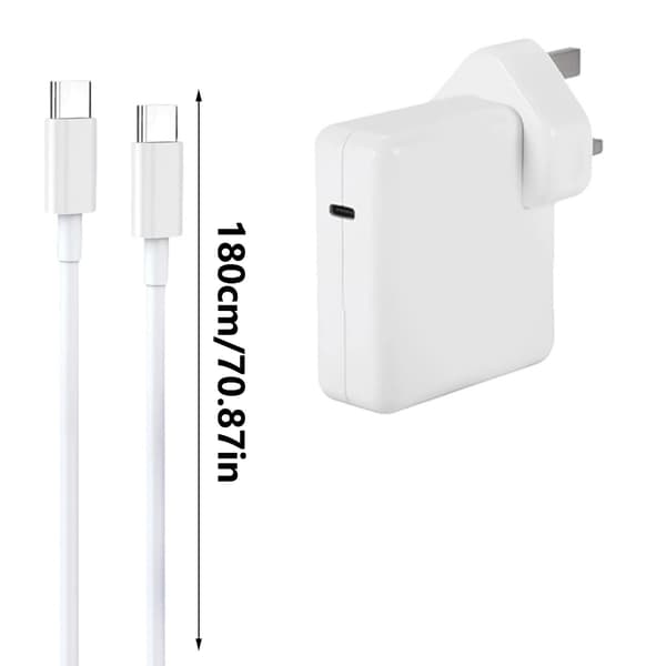 Stor Power 96W USB C Oplader Adapter Kabel Kompatibilitet med Telefoner Bærbare Computere