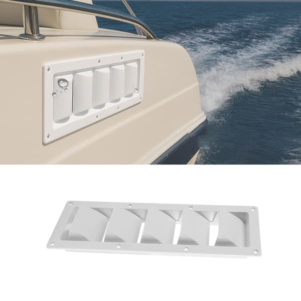 Marine Grade Ventilationspanel Korrosionsbestandigt til Langvarig Brug White