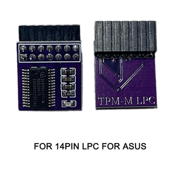 14Pin TPM 2.0 Modul LPC Kryptering TPM Modulkort for Hovedkort