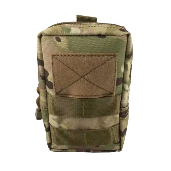Medicinsk förvaringsväska Praktisk utomhus Tactical-Bag First Aid-påse Liten organizer EDC-Gear Bag Medicinsk tillbehör Camouflage