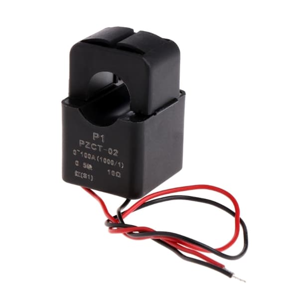 Industriell Strömsensor Transferkärnor Strömtransfer Spolsensor för 100A Amp Energimätare Hållbar