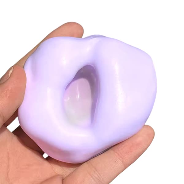 Klemme Kattepoter Dekompression Legetøj Sjov Stressaflaster Elastisk Æltbart Legetøj sky blue