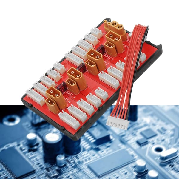 XT60 XT30 Batteriopladerkort, balancerer effektivt op til 4 2-8S pakker