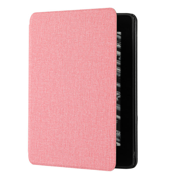 6,8 tum E-Reader Magnetic for Case Slitstarkt PU- cover för w/ Auto Sleep Wake för Kinde Paperwhite 5 2021 11th Genera Red