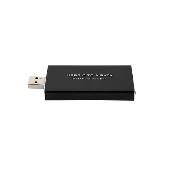 USB 3.0 til mSATA SSD Harddisk Boks Konverter Adapter Kabinet Ekstern til Case