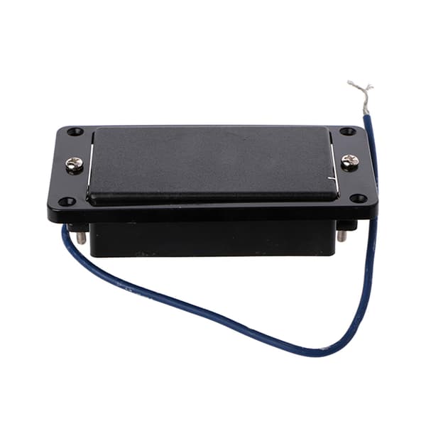 Gitarr Pickup Humbucker Hals Stall Med Ram För LP Svart 6-Strängad