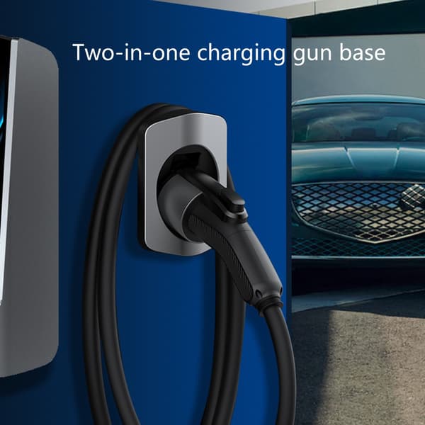 Sikkert EV-laderholderdokk Holder pluggene på plass og forhindrer utilsiktede fall
