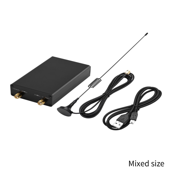 100Khz-1,7Ghz fullbands RTL-SDR USB -tuner radiomottagare för AM, FM (NFM, WFM), CW, DSB-, LSB USB demodulering