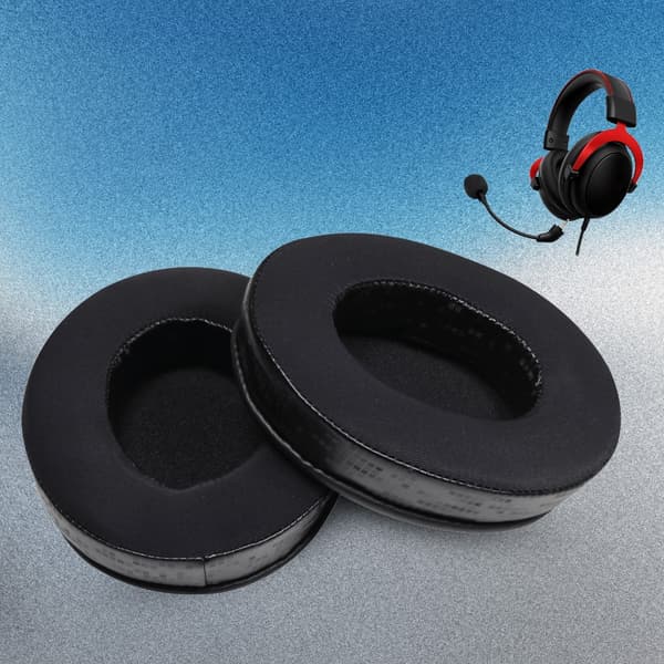 Skum Headset Ørepuder Forbedrer Passiv Støjisolering til Cloud1/2/3/X Black square