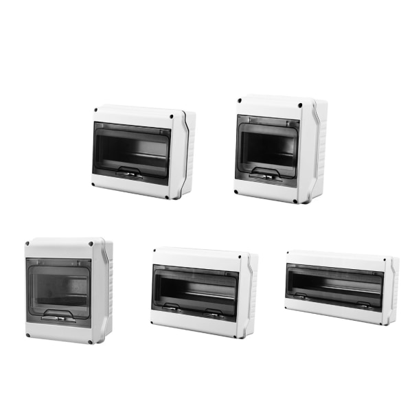 Strömbrytare Distributionsbox Utomhus elektrisk kopplingsbox 3/5/8/12/18Ways Power Distribution Protections Box 8 ways