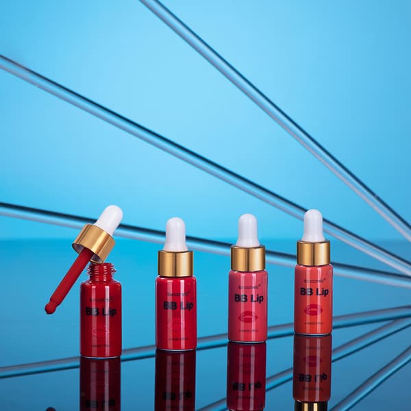 8 farver BB Lips Ampul Serum Kit Lipgloss BB Cream Pigment til læbefarvning