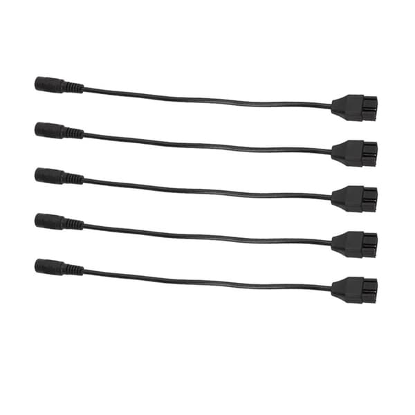 DC5521 til 4-pin stik kabel 4-pin computer PC-blæser strømkabel konverter