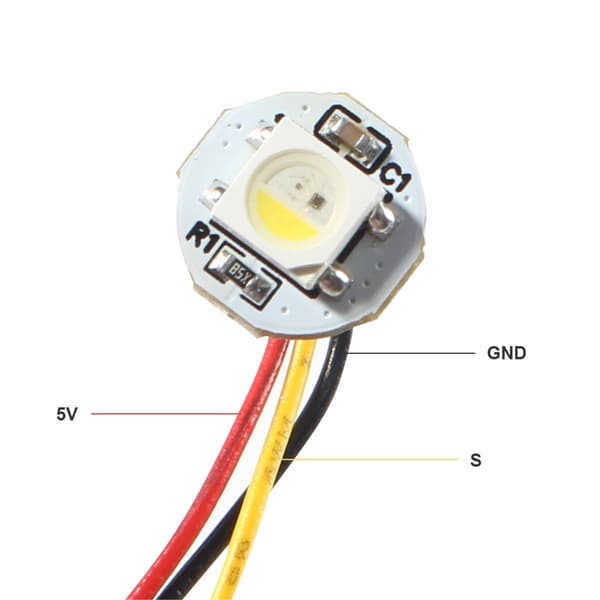 3D-printdel Mini Knap LED Lys Kabel til Voron 2.4 Stealthburners