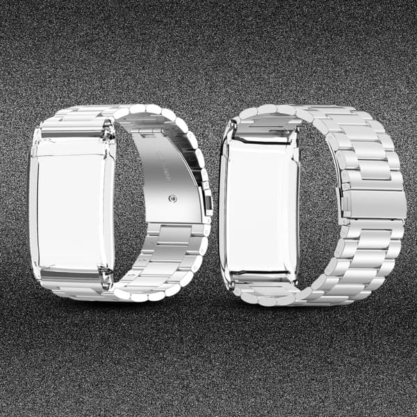 Snabbfäste Armband Handledsremmar Bälte för 4.0 U-formad Ram Klockarmband Silver