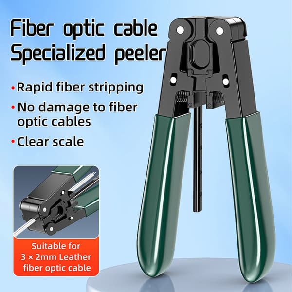 Elektriker Multi Purpose Tang Til Fiber Optisk Ledningsklipning Afisolering