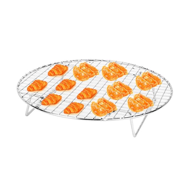 Rustfri Non-Stick Brødkølerist Let at Rengøre BBQ Net Grillrist