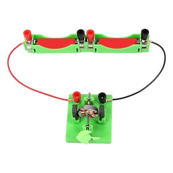 Experimentmotor Öppen Typ Elektrisk Motor Fläkt Elektromagnetism Experiment Set
