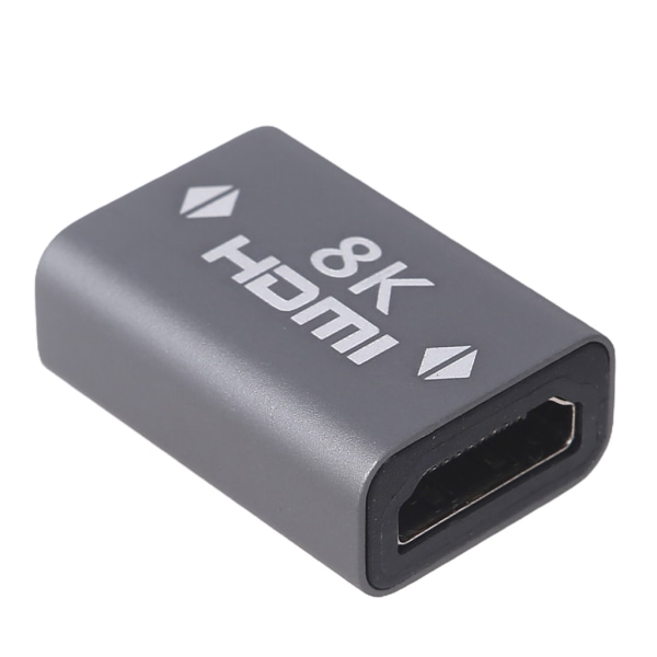 HDMI-kompatibel koppling hona till hona 8K förlängningskabelkontakt Aluminiumlegering för HDTV laptop projektor