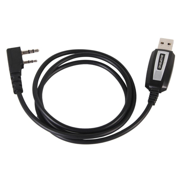 Vattentät USB programmeringskabel med Driver CD Firmware för BaoFeng UV5R/888s Walkie Talkie K Connector Wire