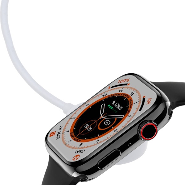 Bärbar watch Smartwatch Magnetisk laddningskabel Basadapter för S7/M36plus/TS7 Pro/M7Max/DT200 pro/watch7