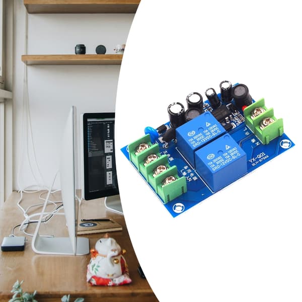 Automatisk to strømafbrydere modul 10A nødbackup controller til AC85-240V