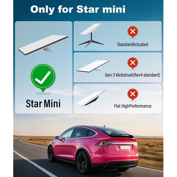 Roterende bil interiør eksteriør takmontering bilmonteringssett for Mini