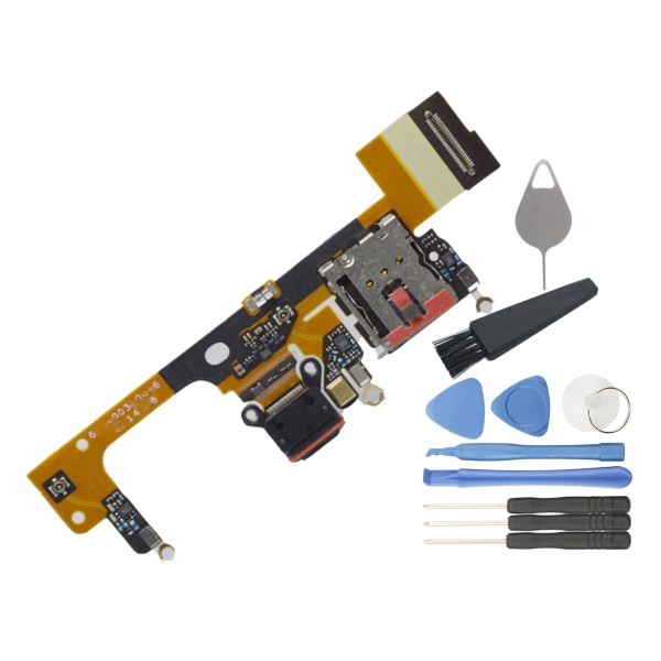 USB Laddningsdocka Laddare Jack Plug Flex-kablar för Pixel 3 XL 6,3" G013C Byte av kabeltelefon med ändkontakt