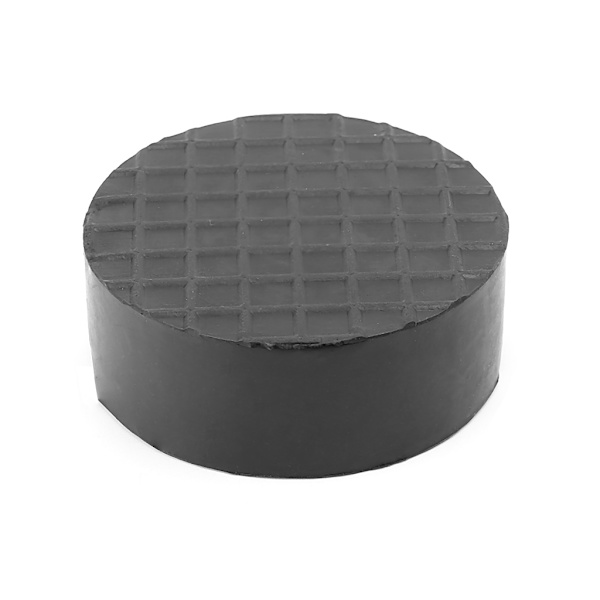 Black Car Jack Rubber Pad Anti-slip Rail Protector Support Block Heavy Duty För