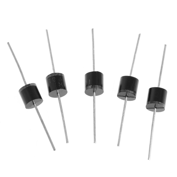 5 stk. 10A10 1000 V Likretterdioder 10A