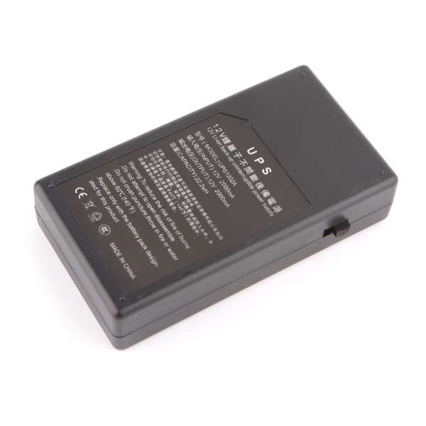 12V2A 22,2W UPS oavbruten power Minibatteri för kamerarouter