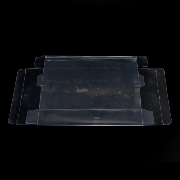 2st/ set vagnar Clear CIB Case Sleeve Box för SNES/N64 CIB Games Protector