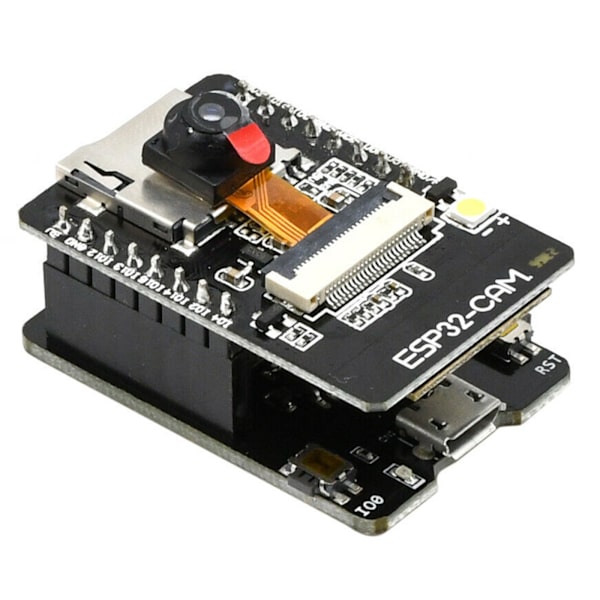 ESP32-CAM-MB Micro USB ESP32 Seriell till WiFi ESP32 Cam Board Bluetooth-kompatibel för m/ OV2640 Cam Stöd OV2640 OV7670 cam