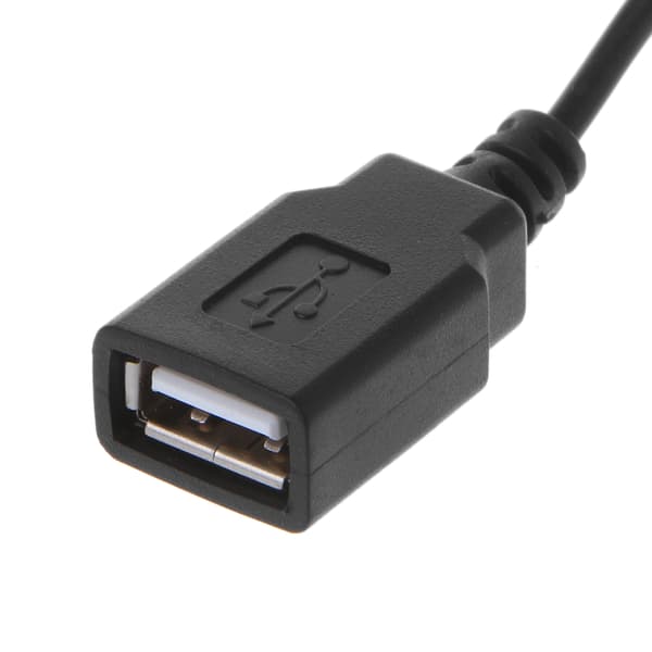 USB 2.0 Type A hunnkontakt 4-leder data lade strøm pigtail kabelkontakt DIY