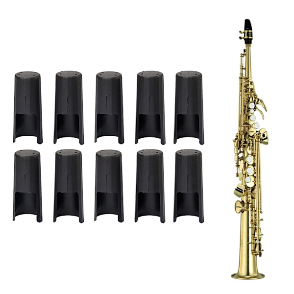 Saxofon Munstycke Cap Klarinett Munstycke För Alt/Tenor/Sopran Saxofon Musikinstrument Tillbehör Cap