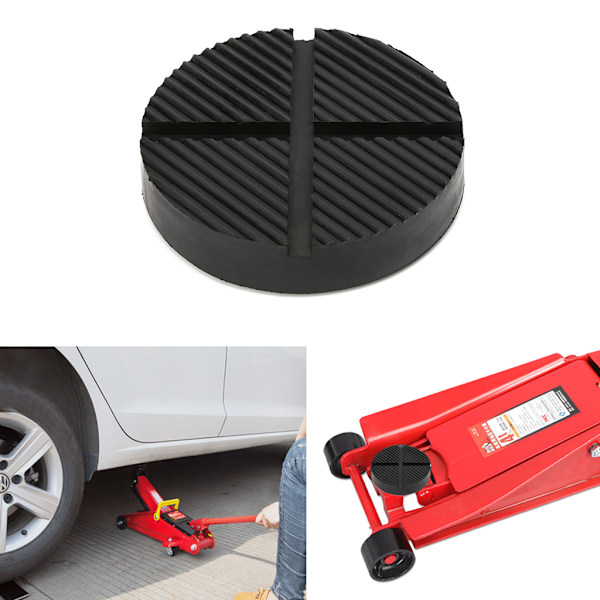 Universal Gulvjekk Disk Gummipute Adapter Klypesveis Side JEKKEPUTE 12.5CM X1