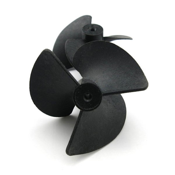 Enkel Installering RC Modellbåt Padle Slitesterk 2mm Aksel 3-blad Propeller