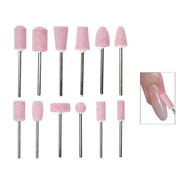 Negleborbitssett 3/32 tommer Akryl Gel Neglebitsett Neglebåndsfjernerbiter