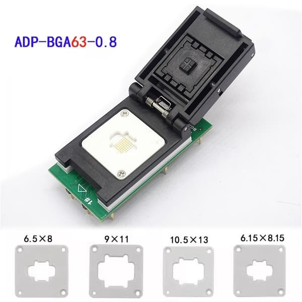 Udskiftelig Probe BGA48 BGA63 BGA67 til DIP48 Adapter til Programmer