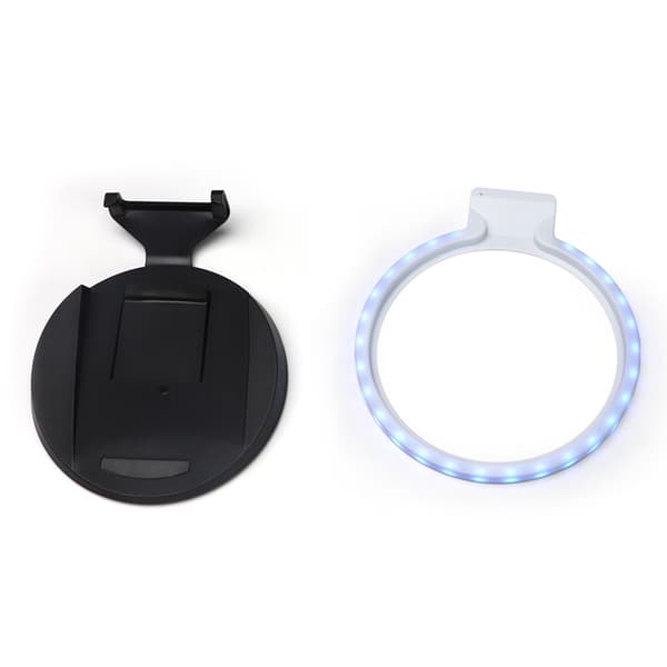 forPS5 Host Vertical Stand Base LED Atmosphere RGB Luminous Light Spelkonsolhållare för Touch Control Accs
