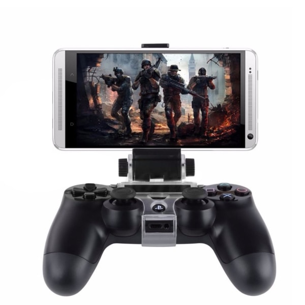 Mobiltelefon Universal Gamepad Mount Stand Justerbar Controller Smartphone Clip Stand Hållare för PS4