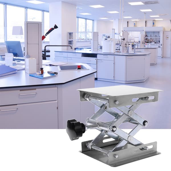Laboratorieløfteplattform 100x100mm Lab-løft Løfteplattform Stativ
