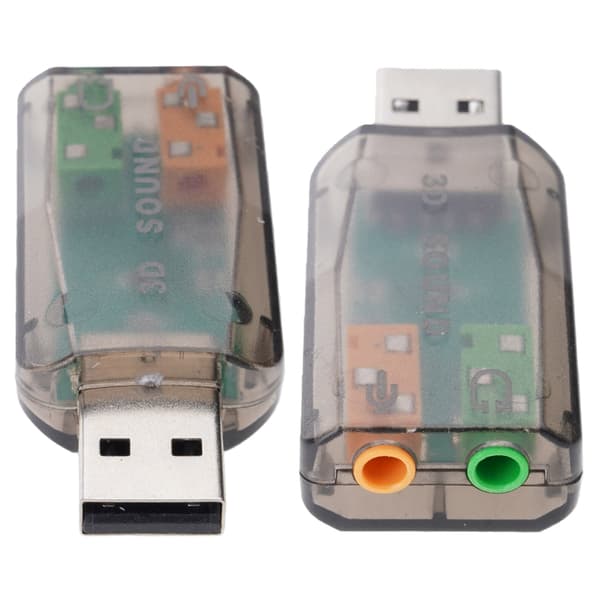 USB Adapter HFR8103 USB til 3,5 mm Mikrofon Direkte