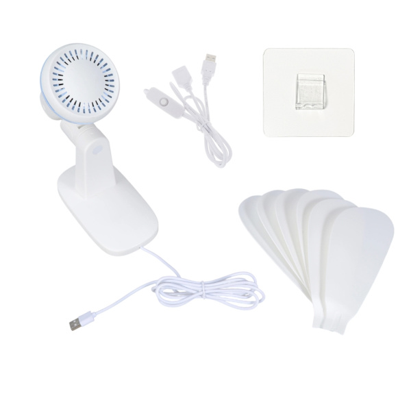 USB Vægventilator Pladsbesparende 16,5 tommer USB Køleventilator til Køkken Garage