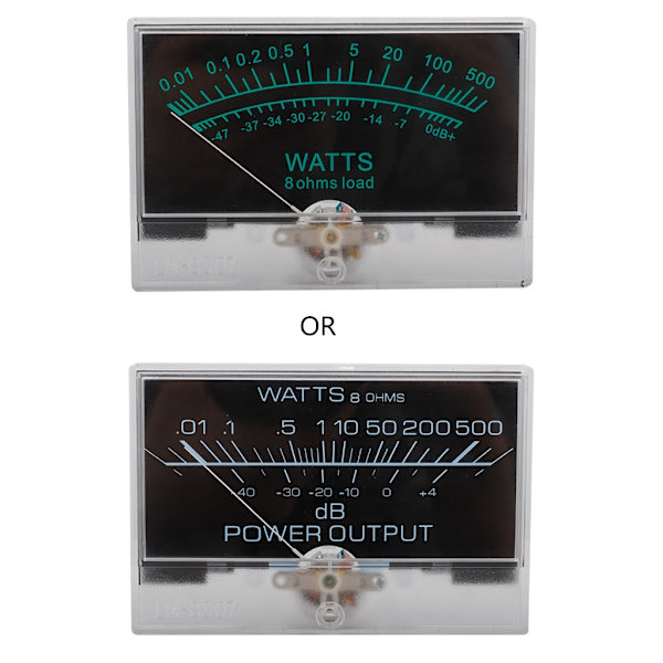 12-16V VU Meter Analog Panel Audios Nivåmätare Blå bakgrundsbelysning Ingen drivrutin för power behövs