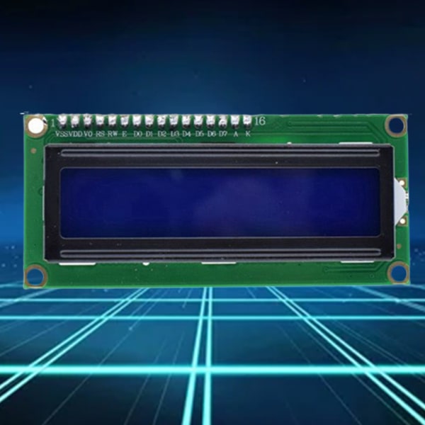 8 delar IIC/ I2C/ TWI LCD seriellt gränssnittsadapter och LCD-modul Display Blå bakgrundsbelysning för R3 MEGA2560 LCD 1602