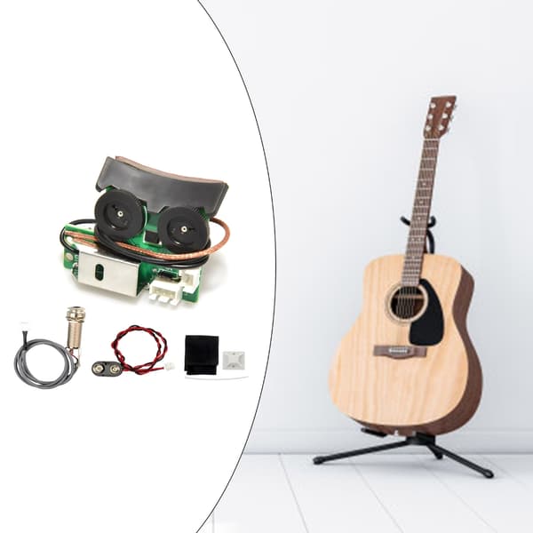 VT1 Volum Tone Lydhull Pickuper EQ Tuner Piezo Pickup Equalizer System