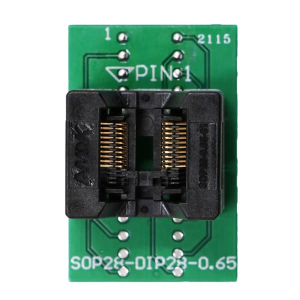Kvalitets Test Burn In Socket til SOP20 TSSOP20 Chip 0.65mm Pitch 20Pin