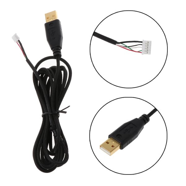 100 % original ny musekabel USB-musledning Deathadder 2013 6400 dpi