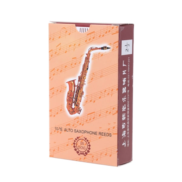 10-pack Eb altsax Saxofonrör Styrka 1,5 2,0 2,5 3,0 3,5 4,0 Saxofonrör Träblåsinstrument Tillbehör