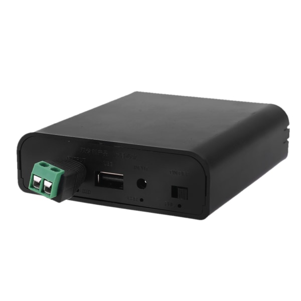USB för DC 8V-24V Utgång 4x18650 Batterier DIY Power Bank Box Snabbladdare för mobiltelefon WiFi Router LED-ljus CCTV Cam